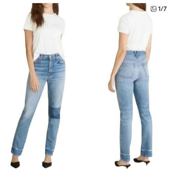 VERONICA BEARD Ryleigh Slim Straight High Rise EUC - Picture 2 of 12